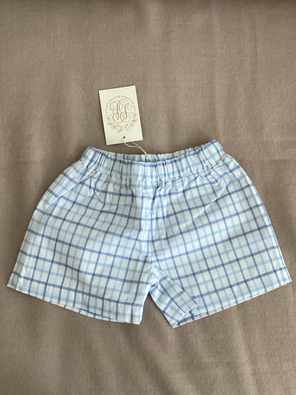 NWT Beaufort Bonnet TBBC Shelton Shorts Park City Periwinkle 12-18M